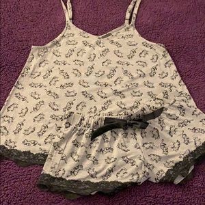 Torrid Sleepy Kittens Pajama Set
